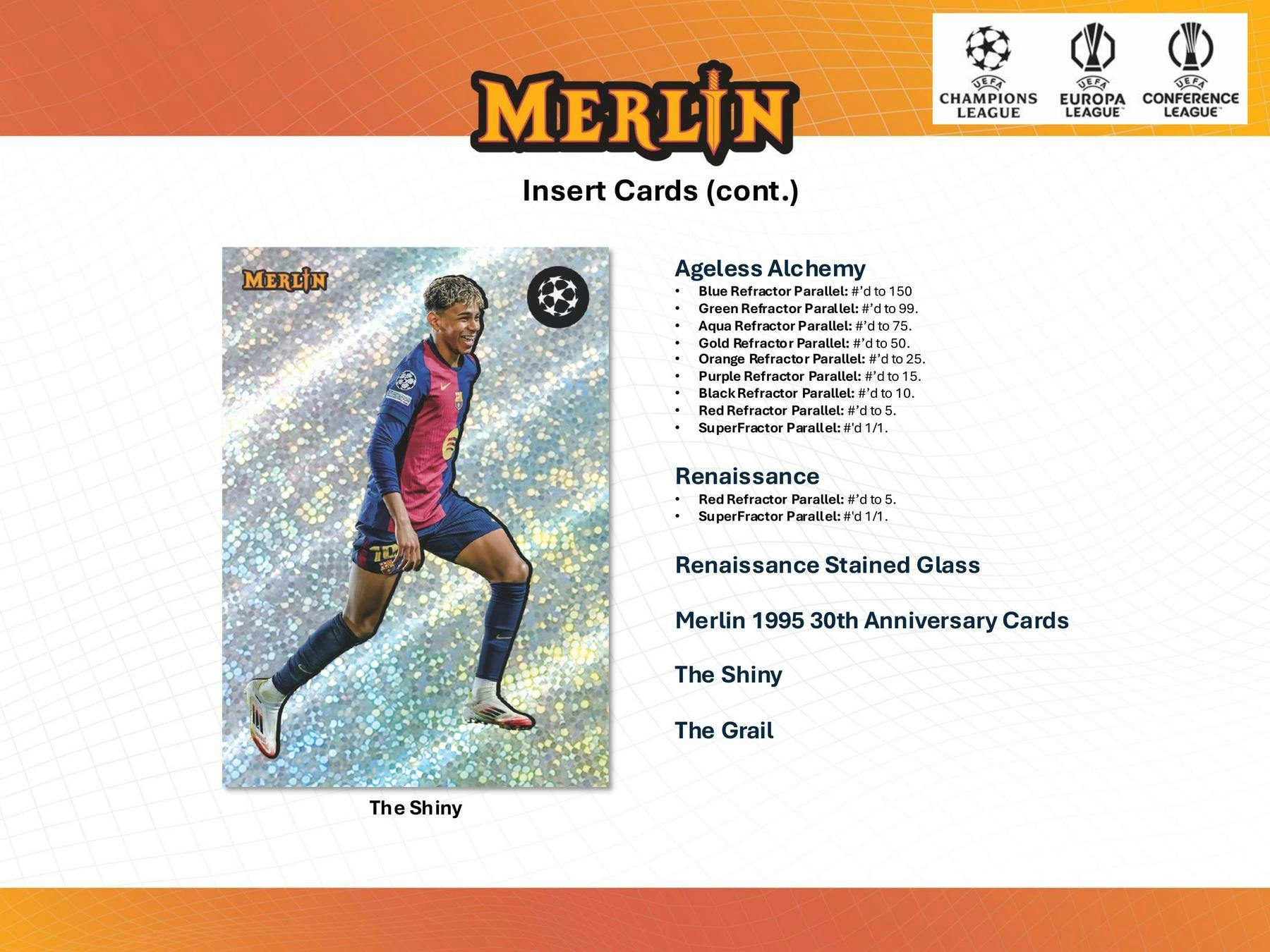 2024/25 Topps Chrome Merlin UEFA Club Competitions Soccer Hobby Box (1 Auto) - Soccer Hobby Box