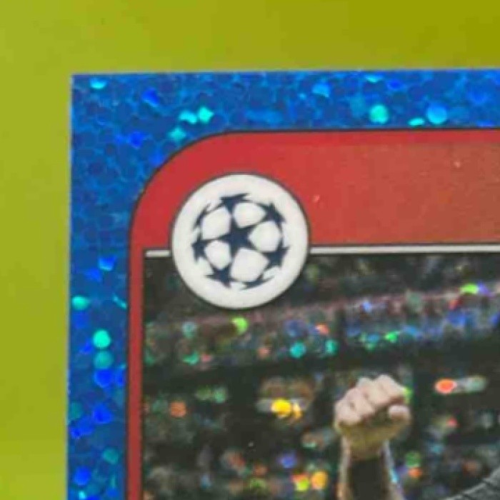 2024-25 Topps Merlin Chrome U Dominik Szoboszlai Blue Speckle /150 Liverpool FC - Sports Cards
