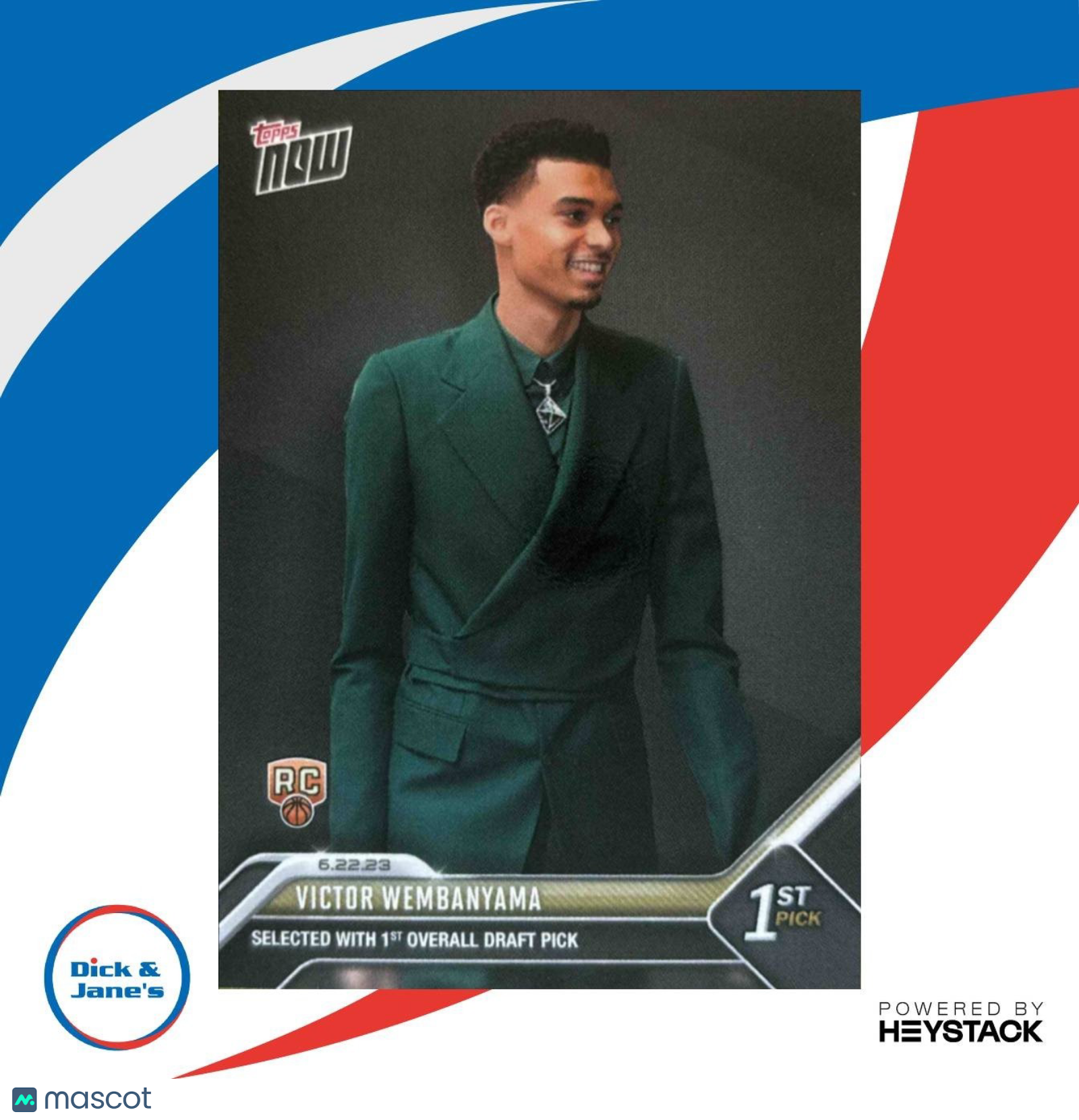 2024-25 Topps Now Draft Victor Wembanyama D-1 Rookie - Sports Cards