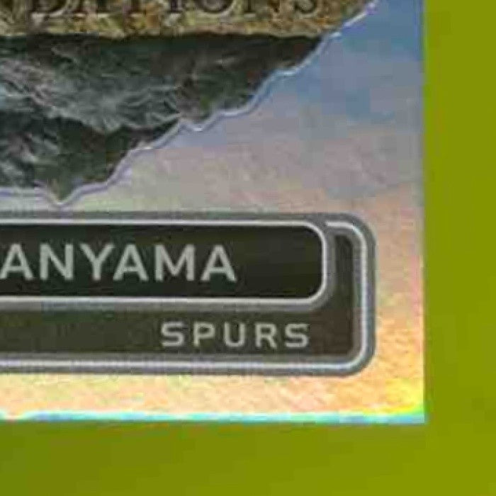 2024-25 Totally Certified Victor Wembanyama Franchise Foundations Mirror Spurs - Sports Cards