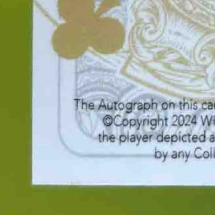 2024 5 Card Draw Stacked Deck Ace of Diamonds Jakob Marsee Auto Orange /5 - Sports Cards