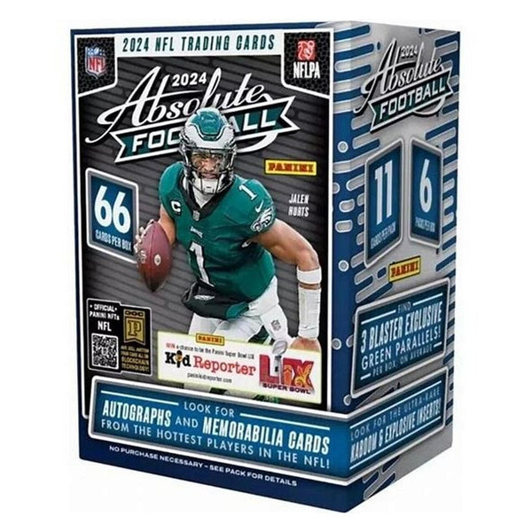 2024 Panini Absolute Football Blaster Box (Green Parallels) Kaboom Hunting?