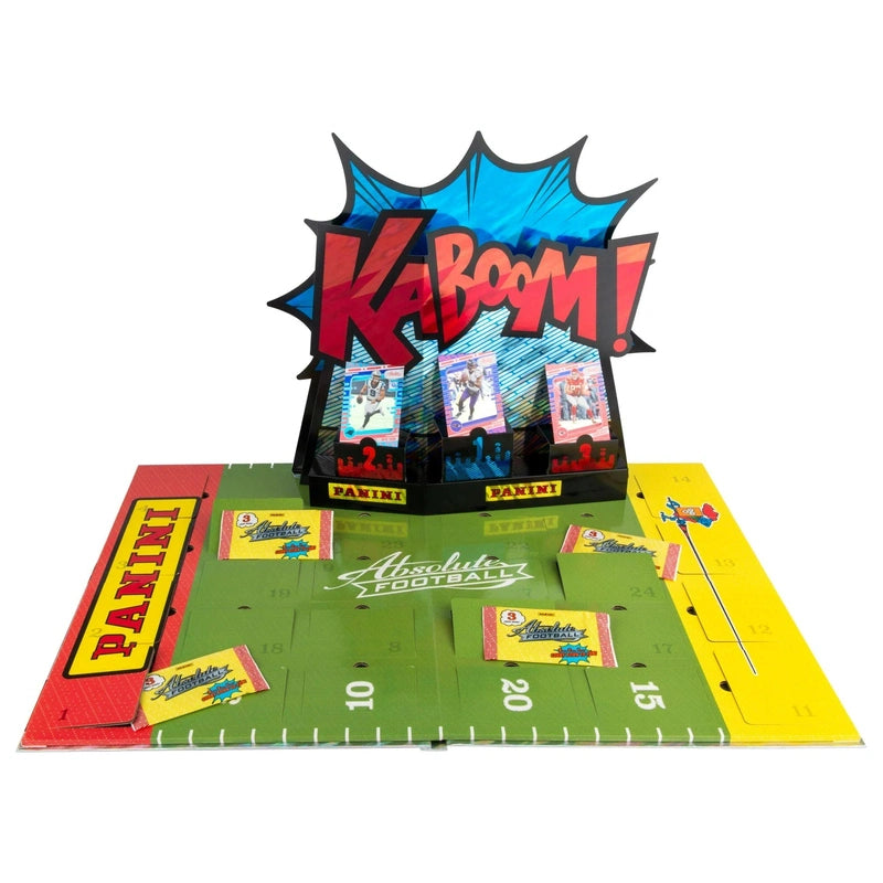 2024 Panini NFL Absolute Football KABOOM! Pop-Up Countdown Calendar