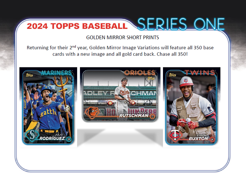 2024 Topps Series 1 Baseball Hobby Box (24 Packs/Box)