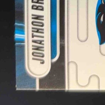 2024 Absolute Jonathon Brooks Rookie Premiere Materials Autos Five 56/99 RC - Sports Cards