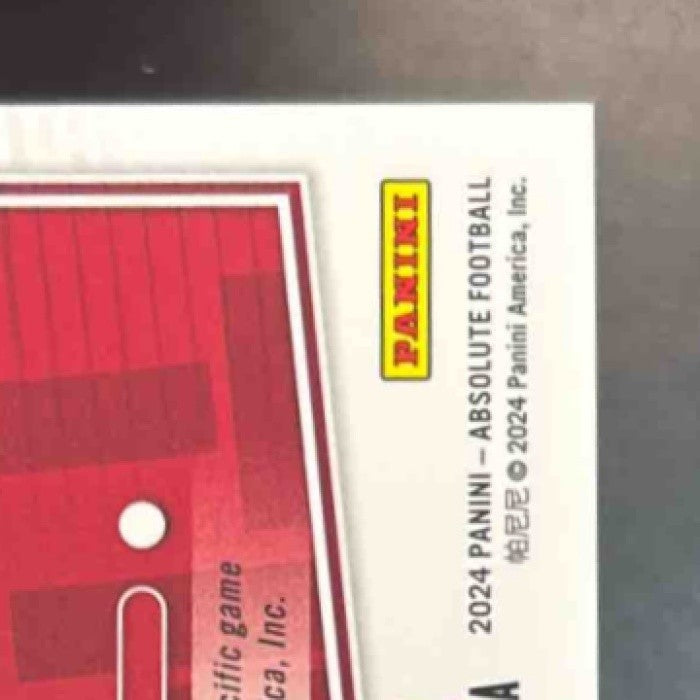 2024 Absolute Trey Benson Tools of the Trade Triple Patch Auto 99/99 RC - Sports Cards