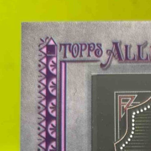 2024 Allen & Ginter Jazz Chisholm Jr. Mini Baseball Auto Black Frame /25 Marlins - Sports Cards