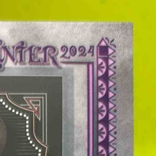 2024 Allen & Ginter Jazz Chisholm Jr. Mini Baseball Auto Black Frame /25 Marlins - Sports Cards