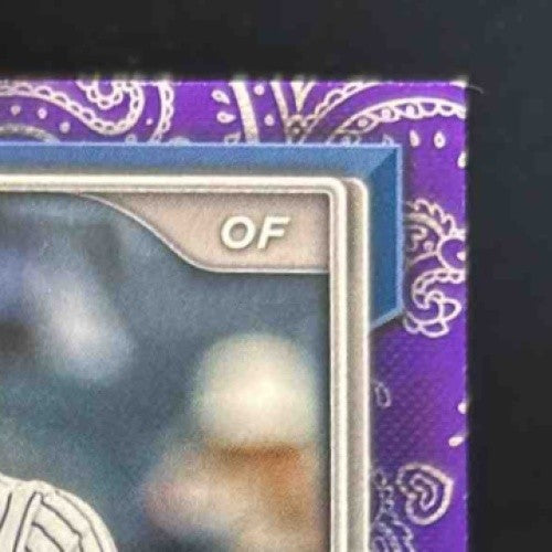 2024 Bowman Aaron Judge Purple Pattern 180/199 #7 New York Yankees - Sports Cards