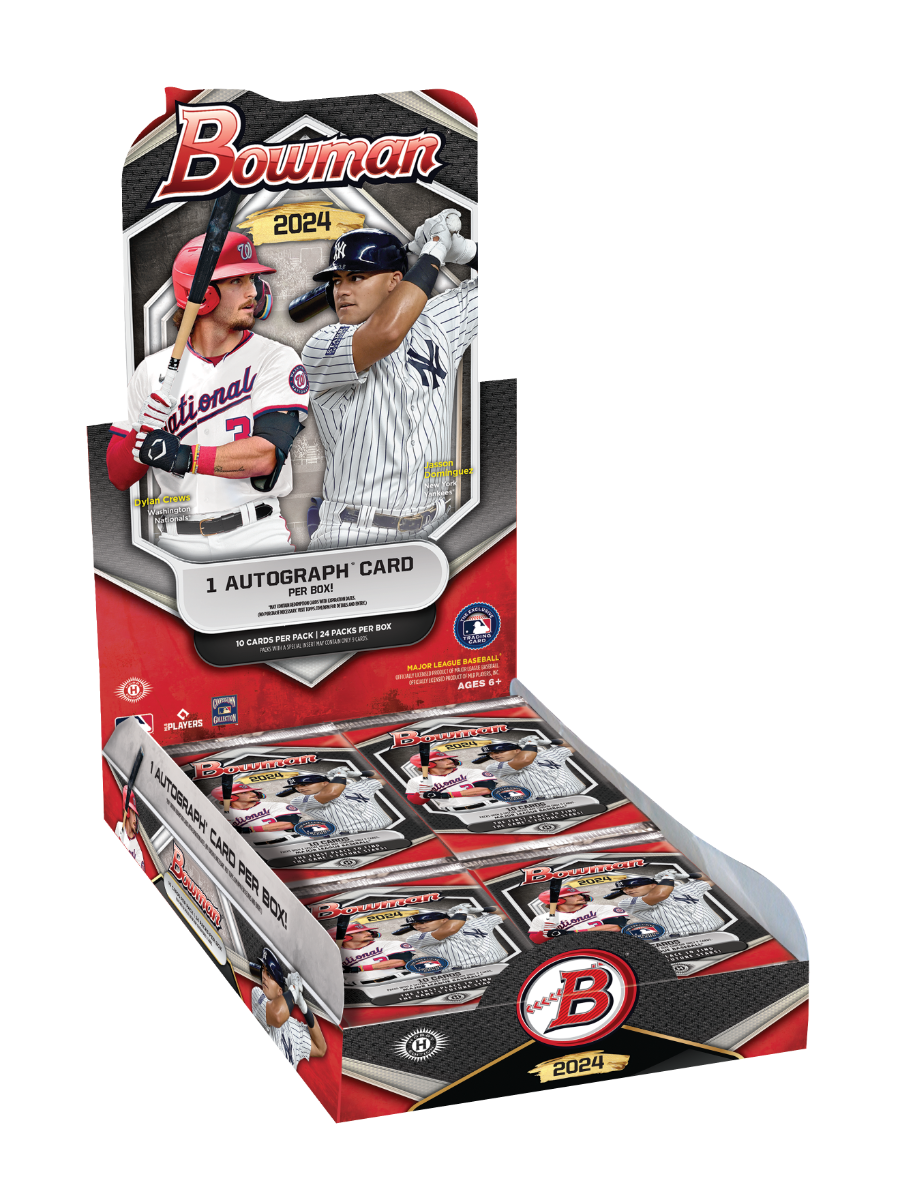 2024 Bowman Baseball Hobby Box (1 Auto) - MLB hobby