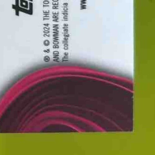 2024 Bowman Best University Thomas Castellanos Blue Refractor 1/149 #78 Eagles - Sports Cards