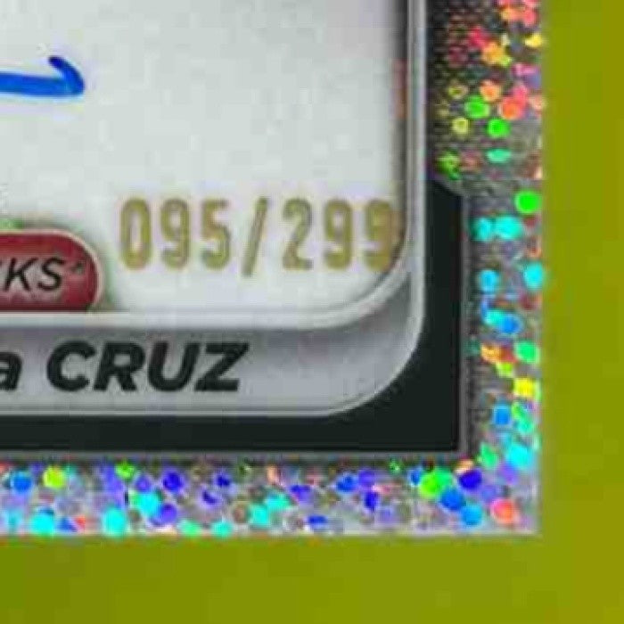 2024 Bowman Chrome Abdias De La Cruz Prospect Auto /299 Arizona Diamondbacks - Sports Cards