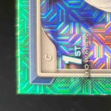 2024 Bowman Chrome Ben Rice Mega Box Aqua Mojo Refractor 99/299 1st Prospect - Sports Cards