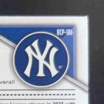 2024 Bowman Chrome Ben Rice Mega Box Aqua Mojo Refractor 99/299 1st Prospect - Sports Cards