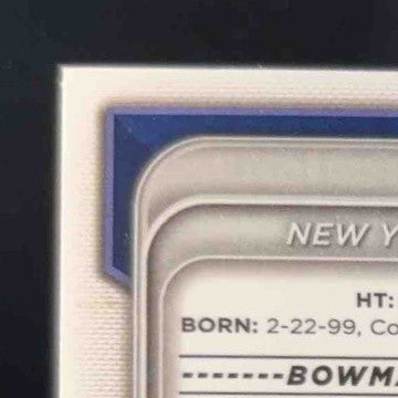 2024 Bowman Chrome Ben Rice Mega Box Aqua Mojo Refractor 99/299 1st Prospect - Sports Cards