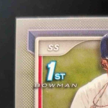 2024 Bowman Chrome Daiber De Los Santos Auto CPA-DD 1st Prospect Minnesota Twins - Sports Cards