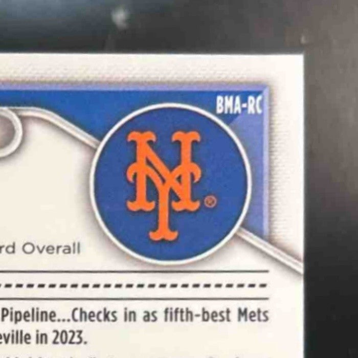 2024 Bowman Chrome Ryan Clifford Prospect Auto Mega Box Green Mojo /99 Mets - Sports Cards