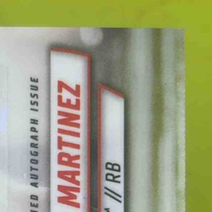 2024 Bowman Chrome University Damien Martinez Prospect Auto Miami Hurricanes - Sports Cards