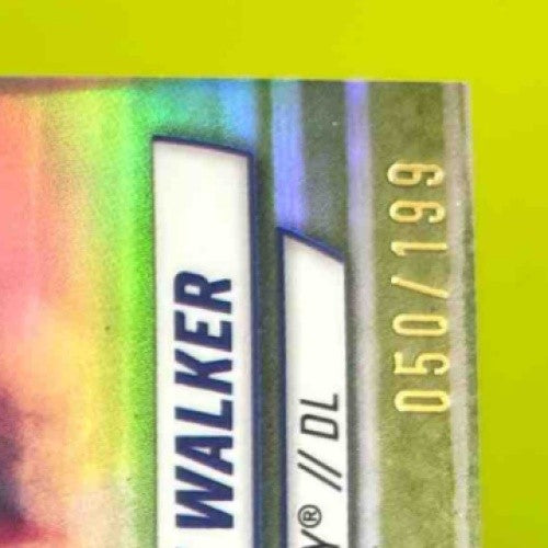 2024 Bowman Chrome University Deone Walker Blue /199 #57 1st Prospect Wildcats - Sports Cards