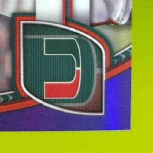 2024 Bowman Chrome University Jacolby George Purple /399 #84 Prospect Hurricanes - Sports Cards