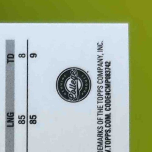 2024 Bowman Chrome University Jacolby George Purple /399 #84 Prospect Hurricanes - Sports Cards