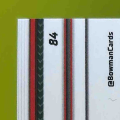 2024 Bowman Chrome University Jacolby George Purple /399 #84 Prospect Hurricanes - Sports Cards