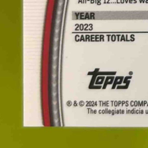 2024 Bowman Chrome University Parker Jenkins Fuchsia Mini Diamond /125 #141 - Sports Cards