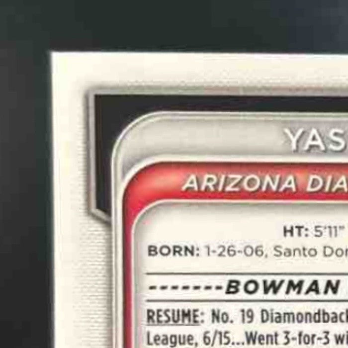 2024 Bowman Chrome Yassel Soler Auto Mini Diamond /100 1st Prospect Diamondbacks - Sports Cards