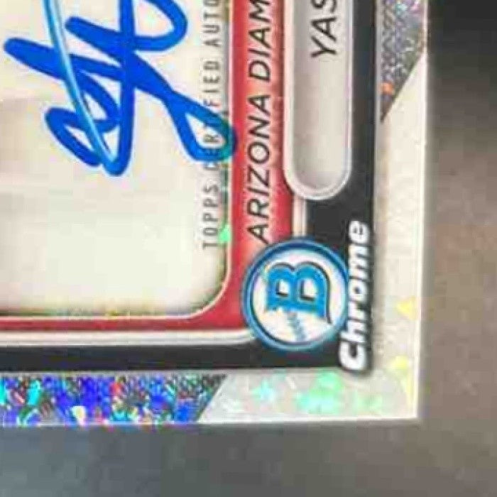 2024 Bowman Chrome Yassel Soler Auto Mini Diamond /100 1st Prospect Diamondbacks - Sports Cards
