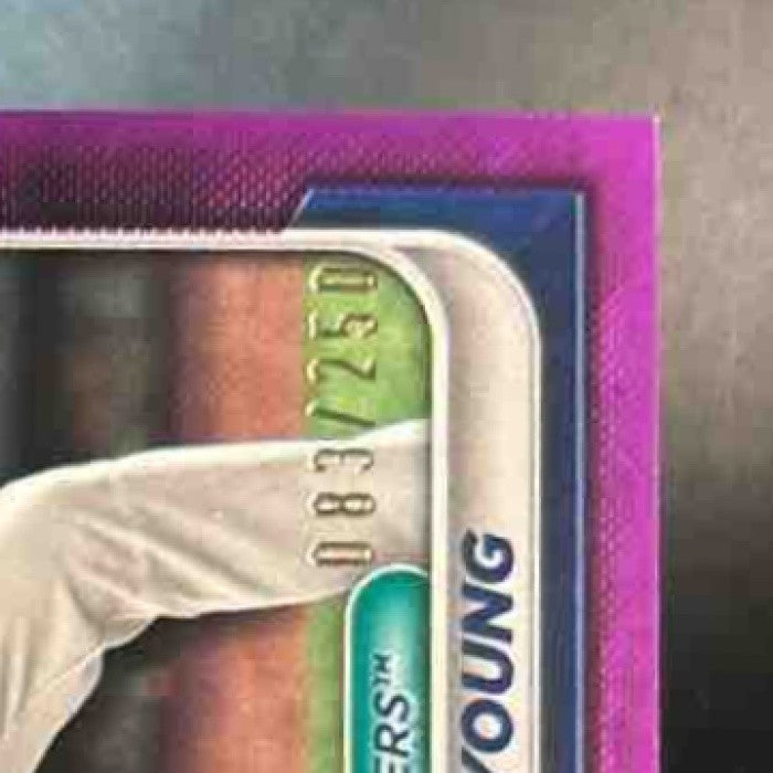 2024 Bowman Cole Young Prospects Purple /250 #BP-112 Seattle Mariners - Sports Cards