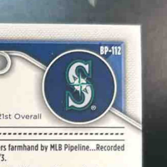 2024 Bowman Cole Young Prospects Purple /250 #BP-112 Seattle Mariners - Sports Cards