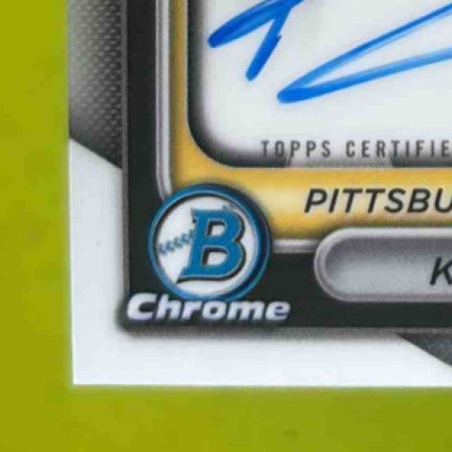 2024 Bowman Draft Konnor Griffin Chrome Auto 1st Prospect Pittsburgh Pirates DJ2 Sports Cards