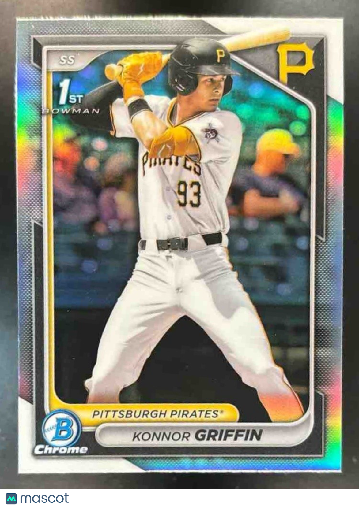 2024 Bowman Draft Konnor Griffin Chrome Refractor #BDC-22 1st Prospect Pirates - Sports Cards