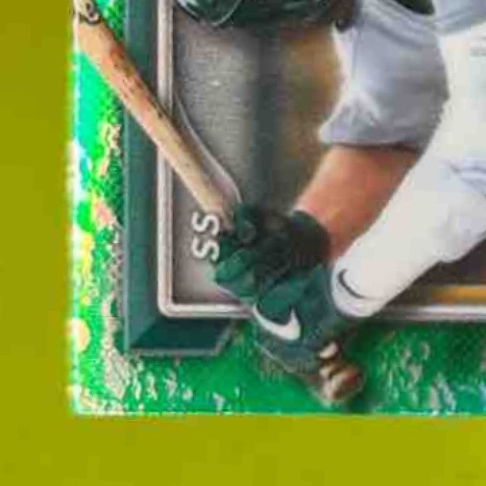 2024 Bowman Jacob Wilson Chrome Prospects Lunar Glow Refractor Athletics - Sports Cards