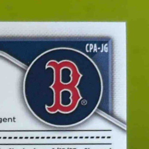 2024 Bowman Johanfran Garcia Chrome Auto Blue Lunar Refractor /150 Prospect Sox - Sports Cards