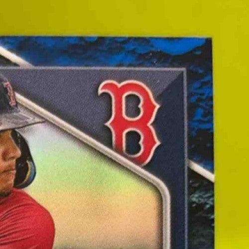 2024 Bowman Johanfran Garcia Chrome Auto Blue Lunar Refractor /150 Prospect Sox - Sports Cards