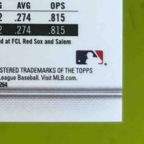 2024 Bowman Johanfran Garcia Chrome Auto Mini Diamond Refractor/100 Prospect Sox - Sports Cards