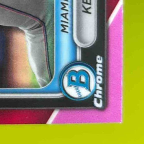 2024 Bowman Kemp Alderman Chrome Prospects Fuchsia Refractor /199 BCP-82 Marlins - Sports Cards
