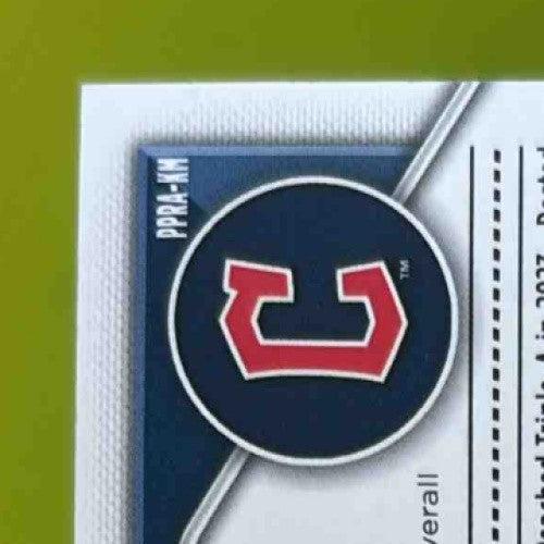 2024 Bowman Kyle Manzardo Prospect Auto Blue 48/150 #PPRA-KM Cleveland Guardians - Sports Cards