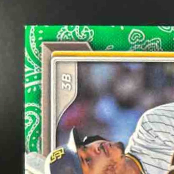2024 Bowman Manny Machado Green Pattern /99 #94 San Diego Padres - Sports Cards