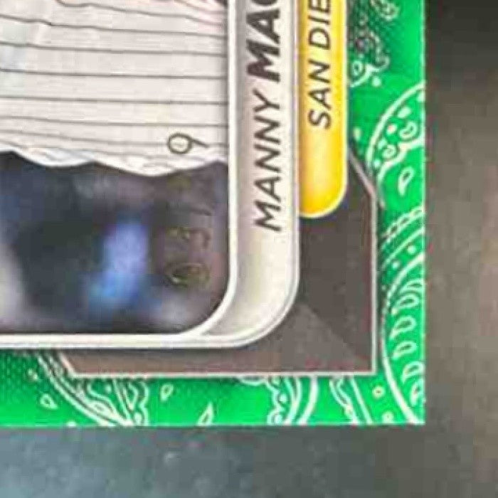 2024 Bowman Manny Machado Green Pattern /99 #94 San Diego Padres - Sports Cards
