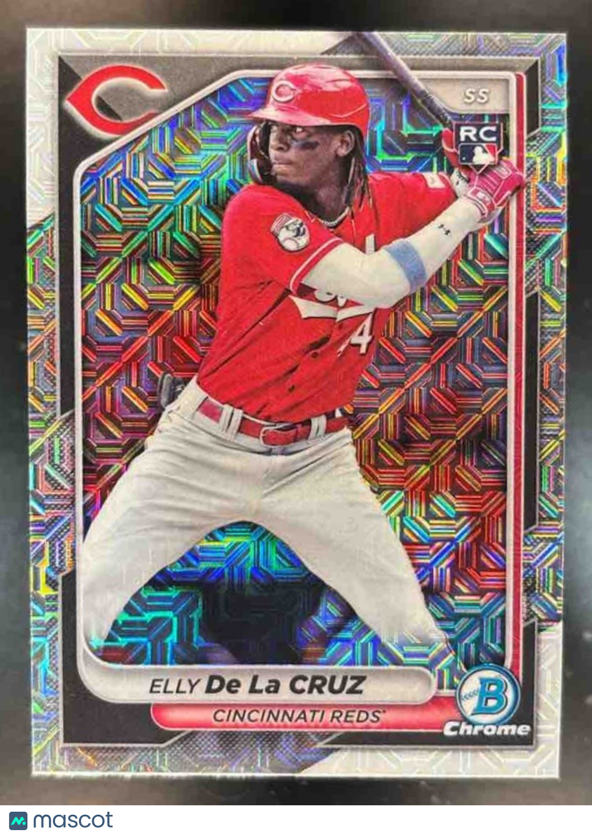 2024 Bowman Mega Box Elly De La Cruz Mojo Refractor #22 Cincinnati Reds - Sports Cards