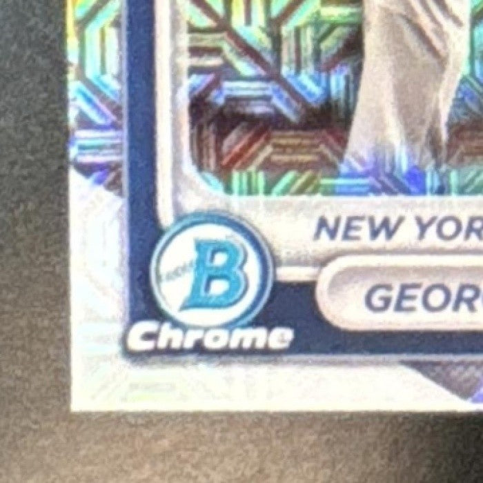 2024 Bowman Mega Box George Lombard Jr. Chrome Prospects Mojo #BCP-79 Yankees - Sports Cards