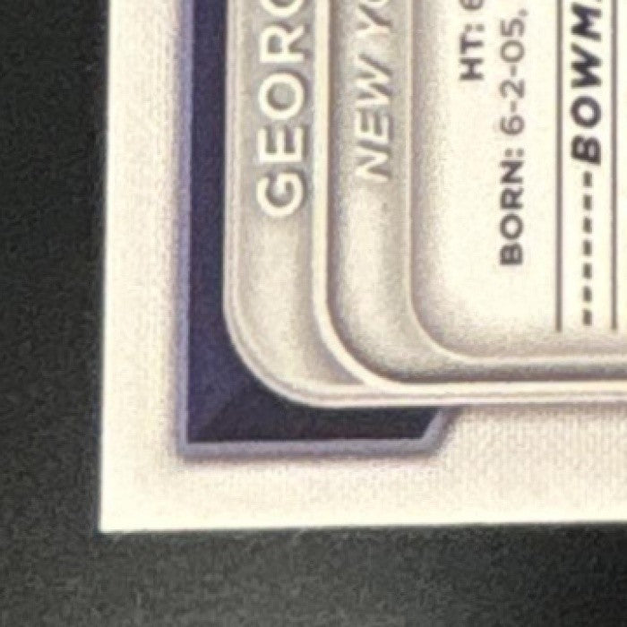 2024 Bowman Mega Box George Lombard Jr. Chrome Prospects Mojo #BCP-79 Yankees - Sports Cards