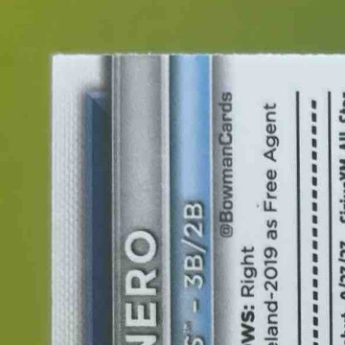 2024 Bowman Mega Box Junior Caminero Mojo Navy Refractor /175 #20 Tampa Bay Rays - Sports Cards