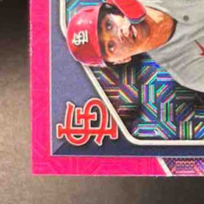 2024 Bowman Mega Box Masyn Winn Mojo Pink Refractor /199 #2 St. Louis Cardinals - Sports Cards