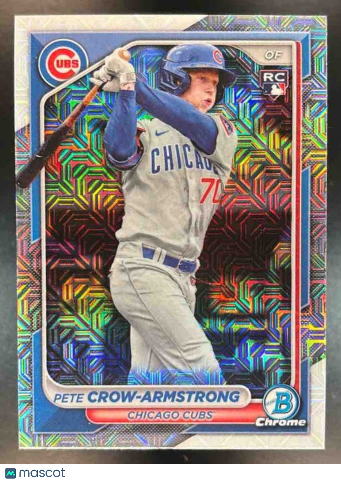 2024 Bowman Mega Box Pete Crow-Armstrong Mojo Refractor #85 Chicago Cubs - Sports Cards