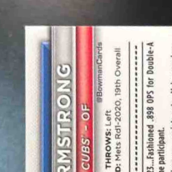 2024 Bowman Mega Box Pete Crow-Armstrong Mojo Refractor #85 Chicago Cubs - Sports Cards