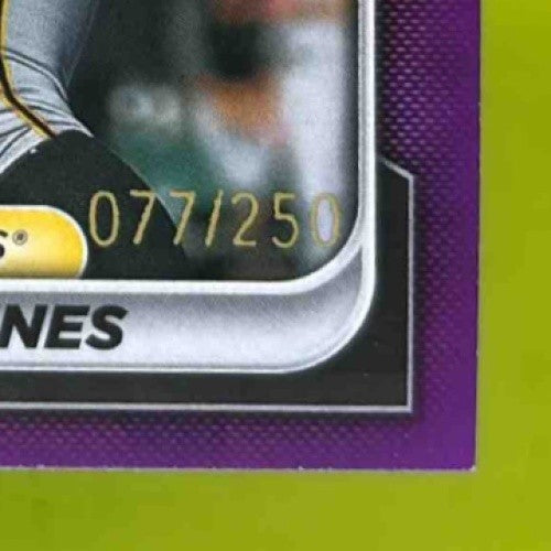 2024 Bowman Paul Skenes Prospects Purple 77/250 #BP-125 Pittsburgh Pirates - Sports Cards