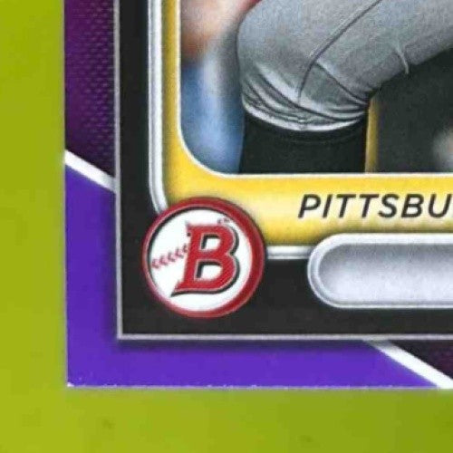 2024 Bowman Paul Skenes Prospects Purple 77/250 #BP-125 Pittsburgh Pirates - Sports Cards